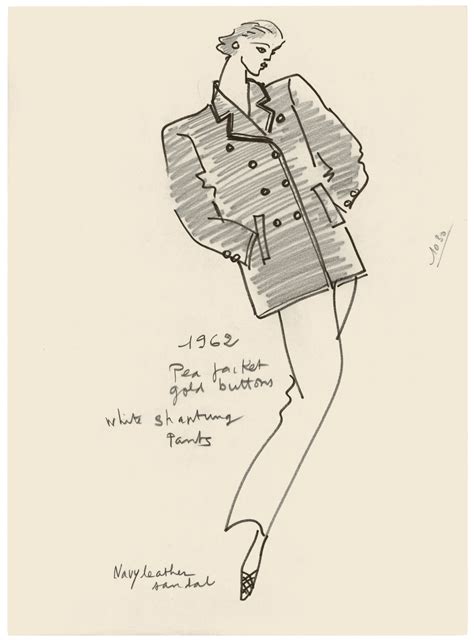 foto yves saint laurent|yves saint laurent sketches.